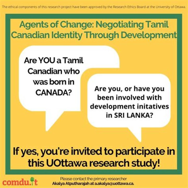 A Journey Into Tamil-Canadian Identity