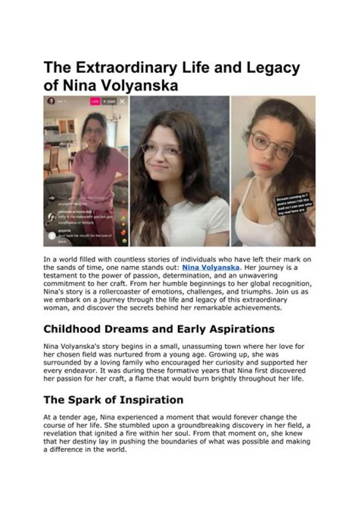 Discover Her Legacy And Aspirations