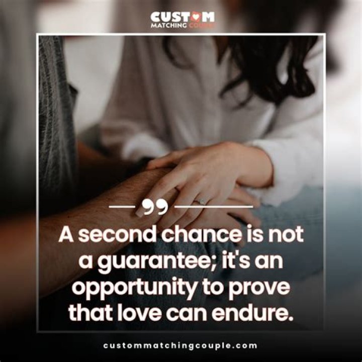 Discover The Secrets To Second Chances In Love: Quotes That Will Ignite