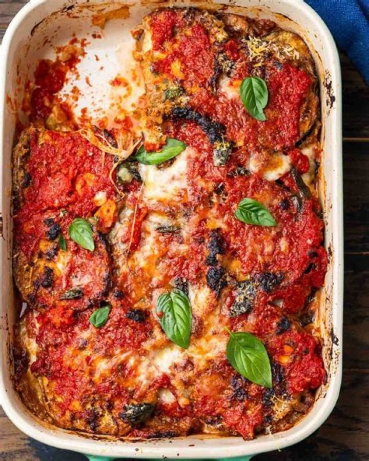 Italian Baked Eggplant with Parmesan - Melanzane di Parmigiana Recipe From Rachael Ray | Recipe