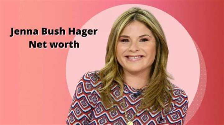 Jenna Bush Net Worth: A Comprehensive Breakdown