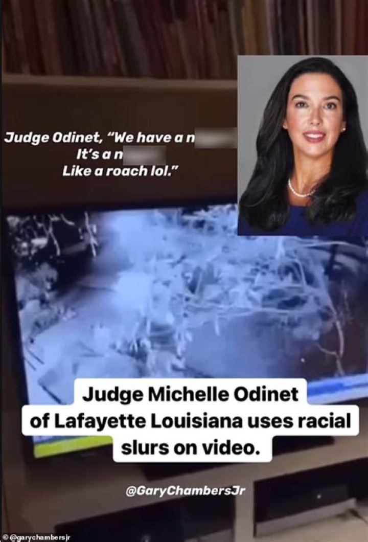 Louisiana Judge Michelle Odinet Disqualified After Viral Racist Video, Son Booted From LSU Track and |