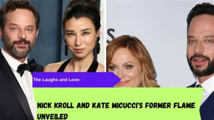 Nick Kroll And Kate Micucci