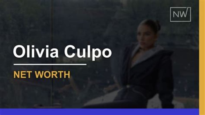Unveiling Olivia Culpo's Net Worth: A Surprising Fortune
