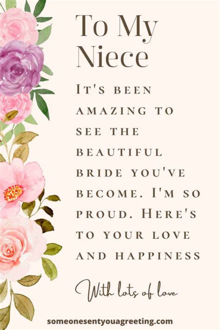 Unveiling The Art Of Crafting A Heartfelt Poem For Your Niece's Wedding